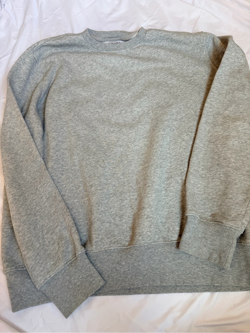 Goodfellow & Co Light Heather Gray Pullover Sweatshirt